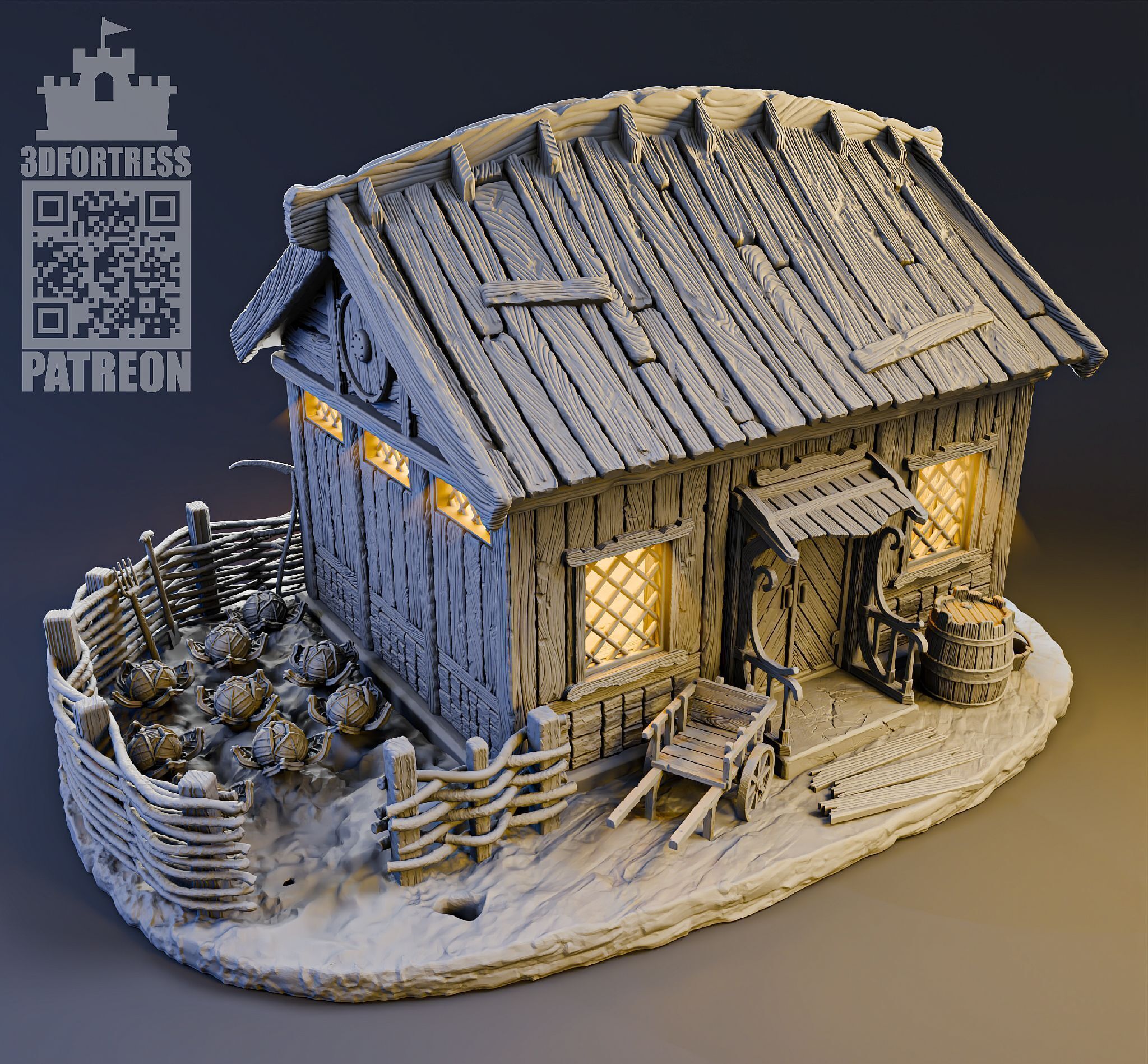 VIP Custom House 3D print model_10