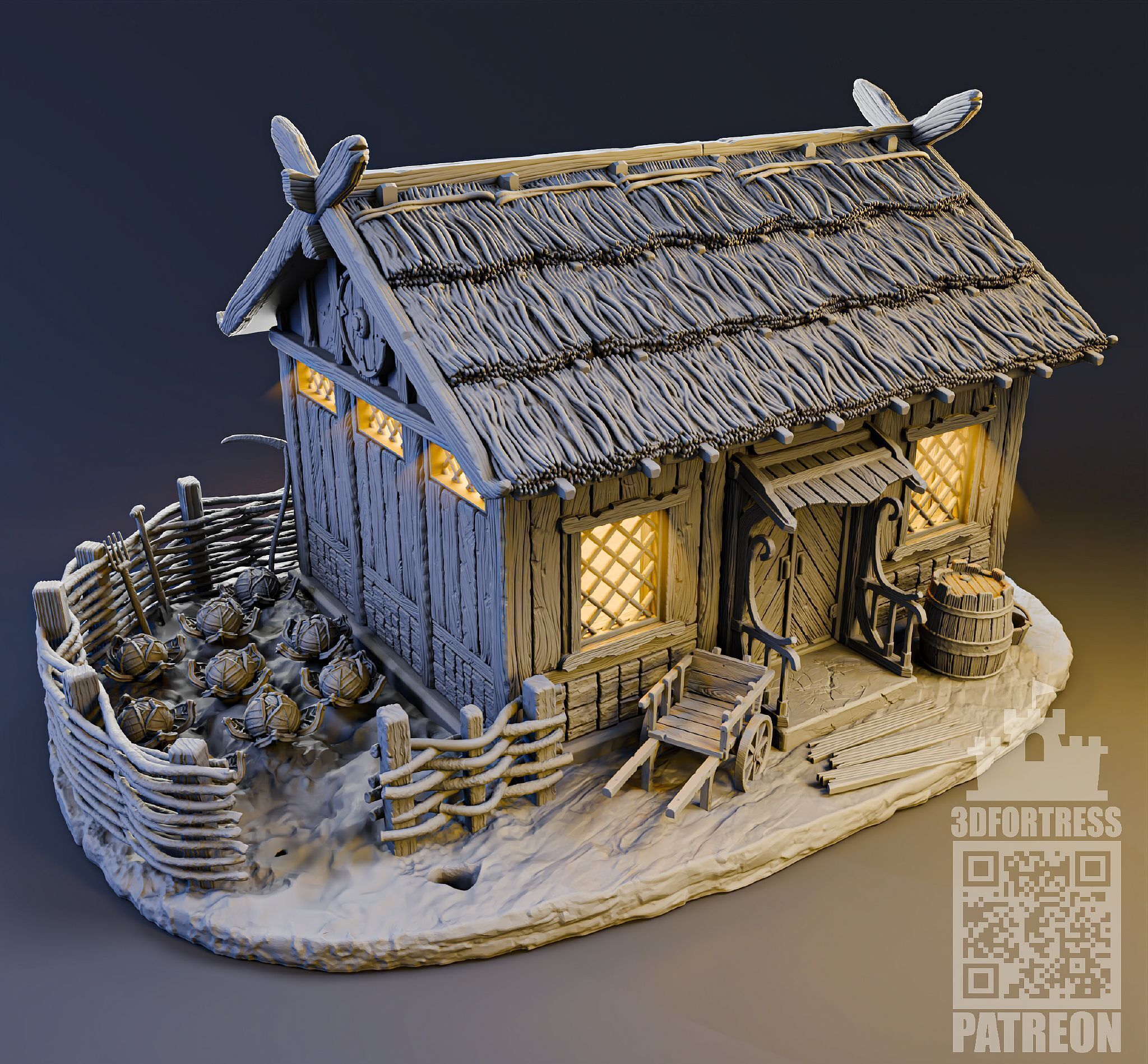 VIP Custom House 3D print model_9