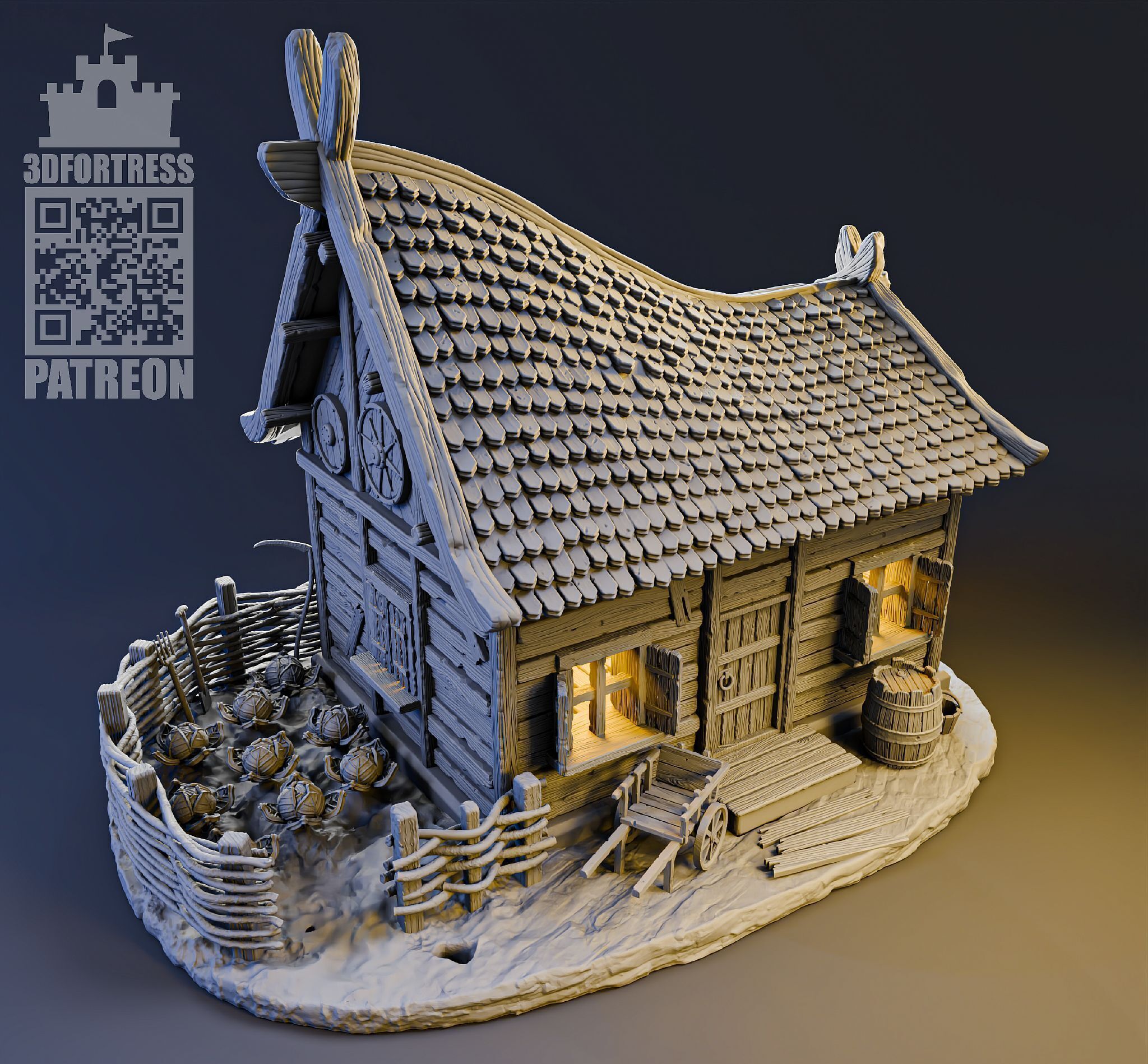 VIP Custom House 3D print model_5