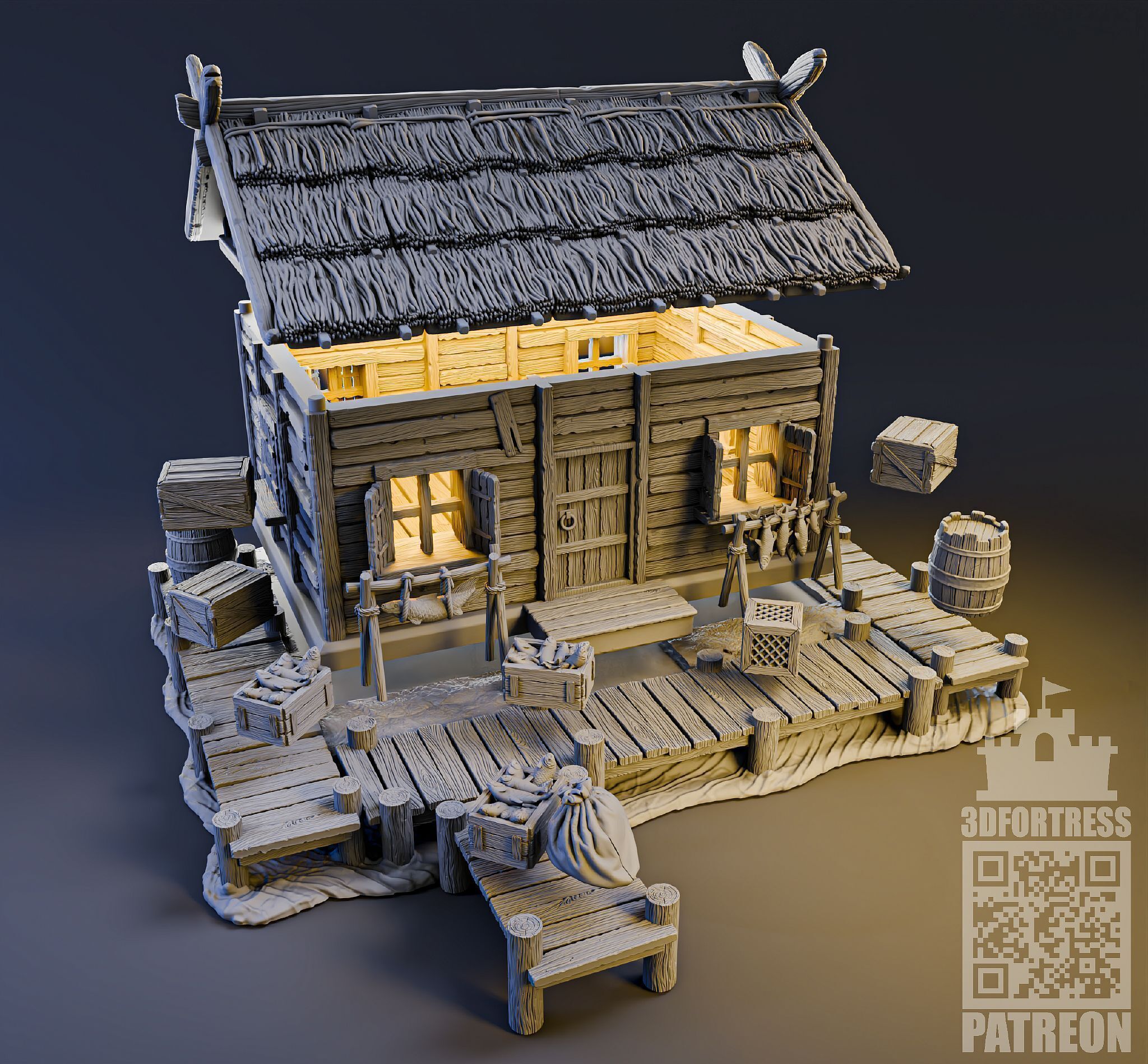 VIP Custom House 3D print model_19