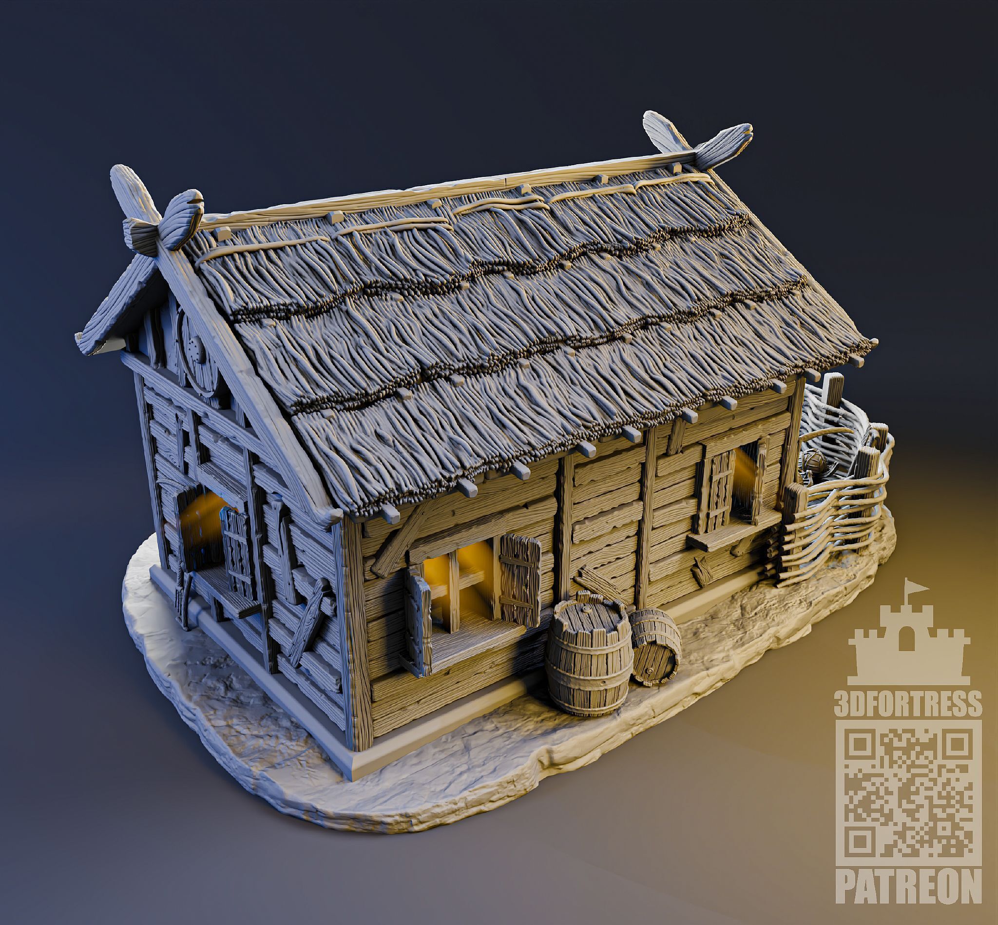 VIP Custom House 3D print model_2