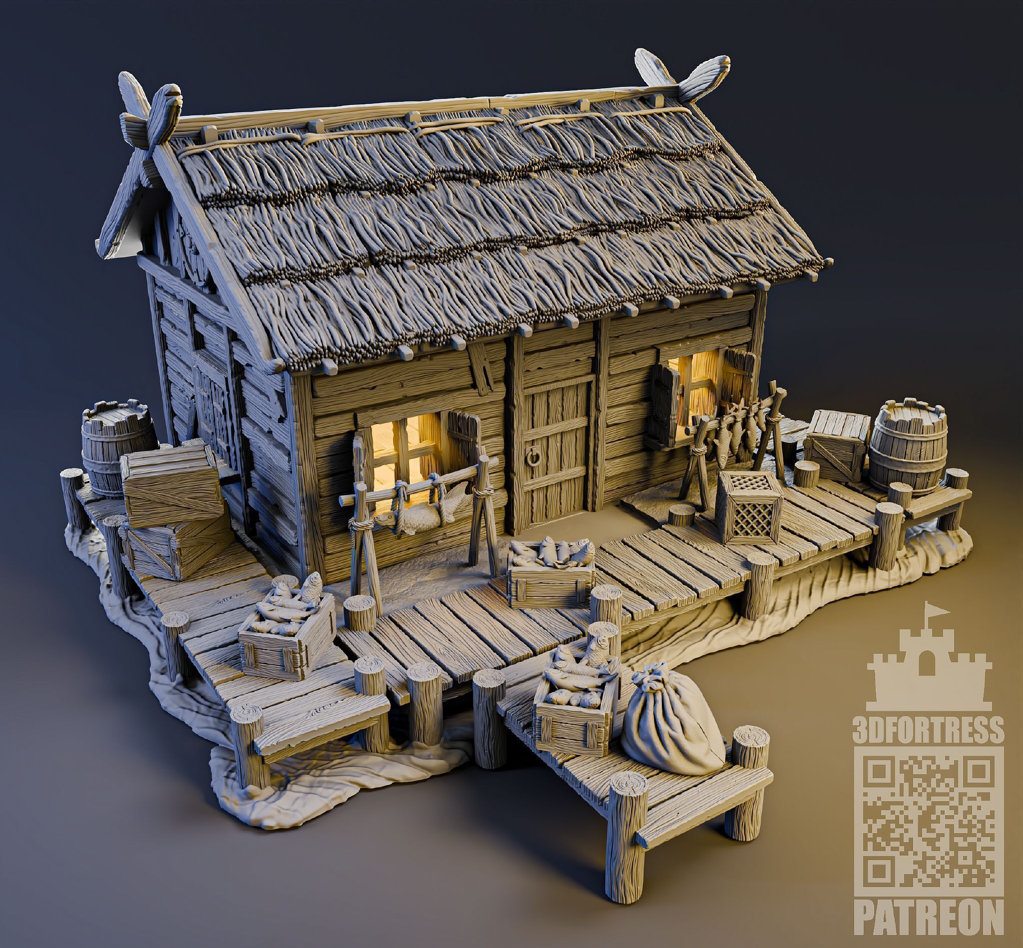 VIP Custom House 3D print model_16