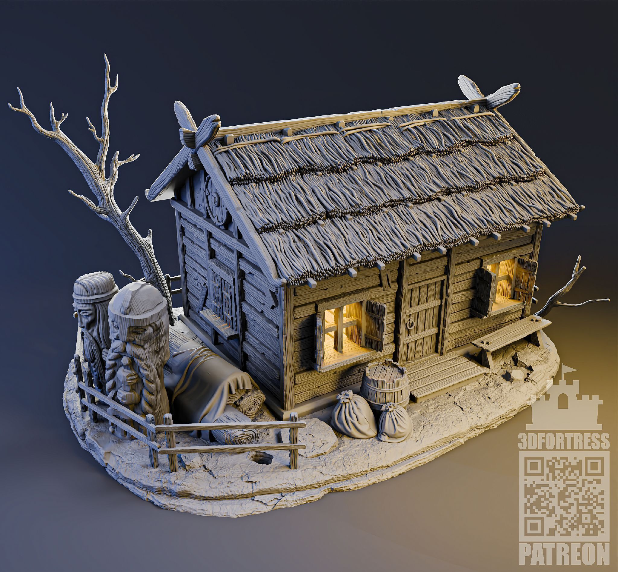 VIP Custom House 3D print model_12