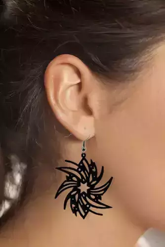 Earrings Modern Minimalist