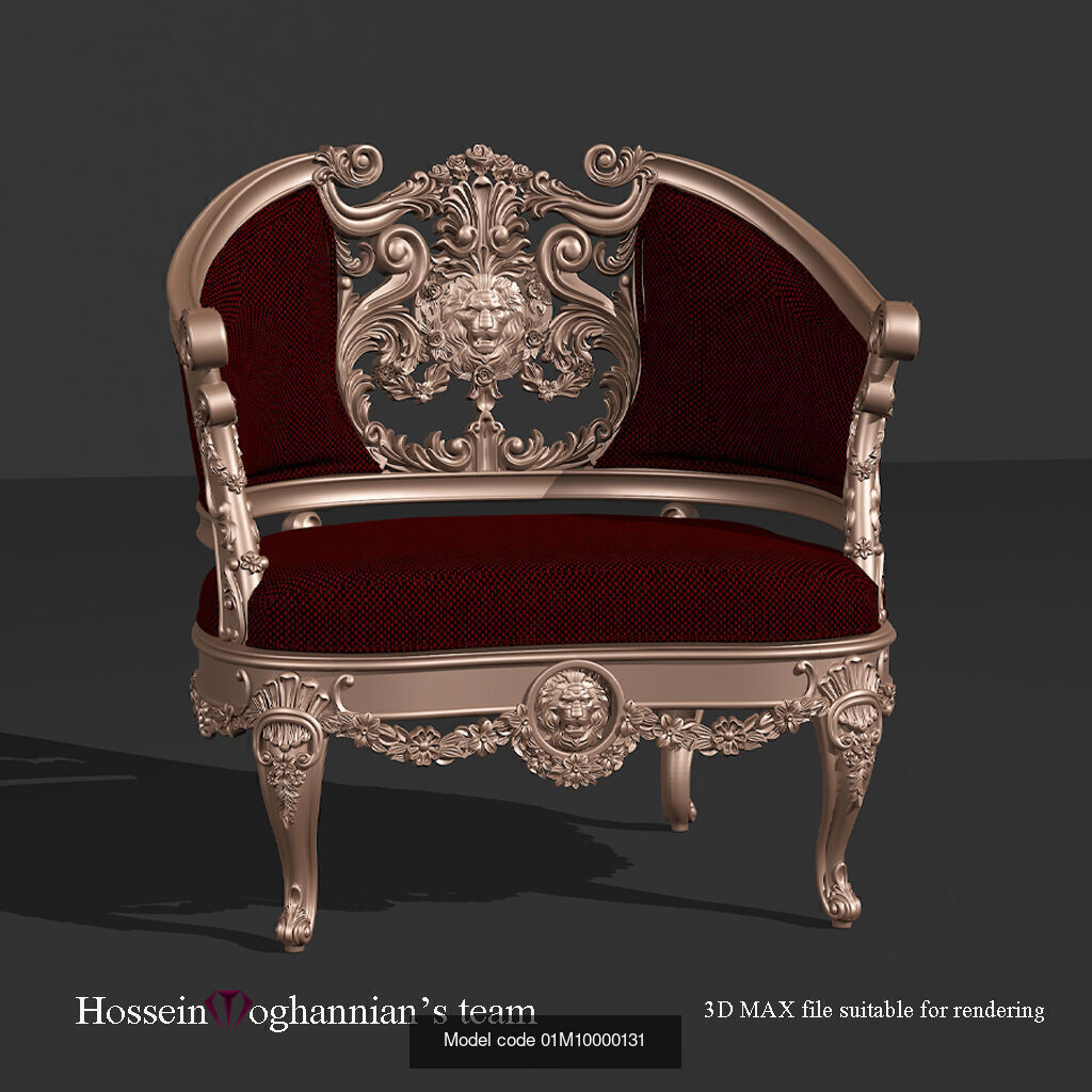 Lion set 3D Model Collection_5