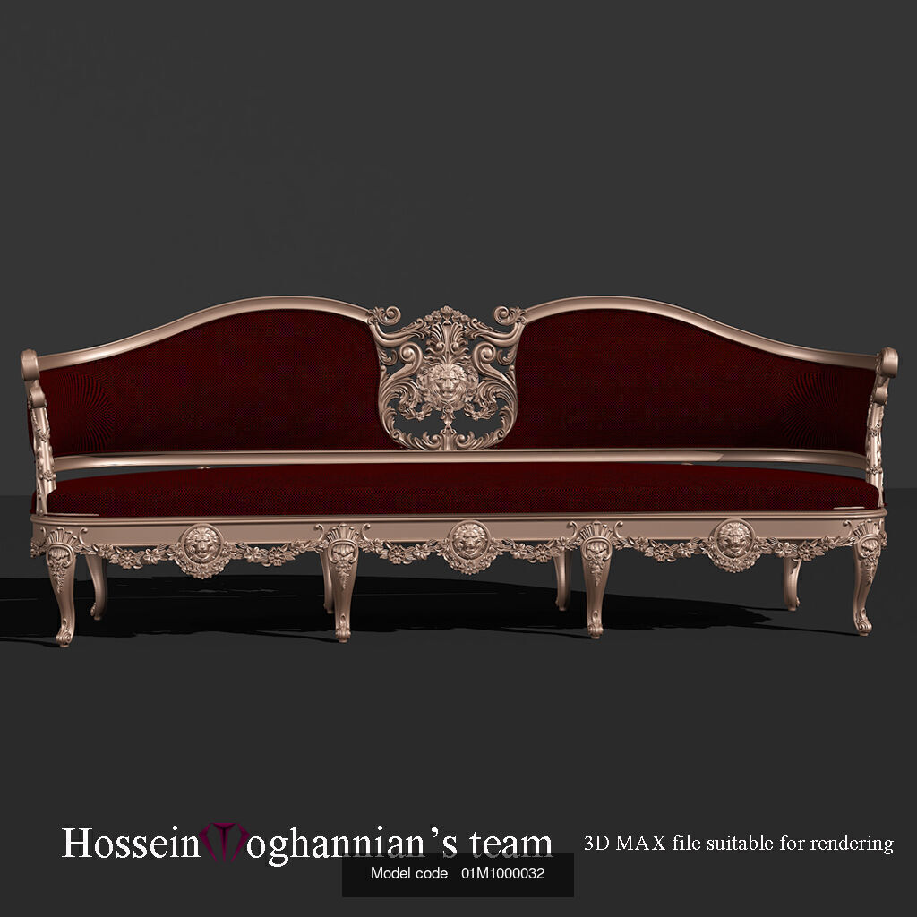 Lion set 3D Model Collection_2