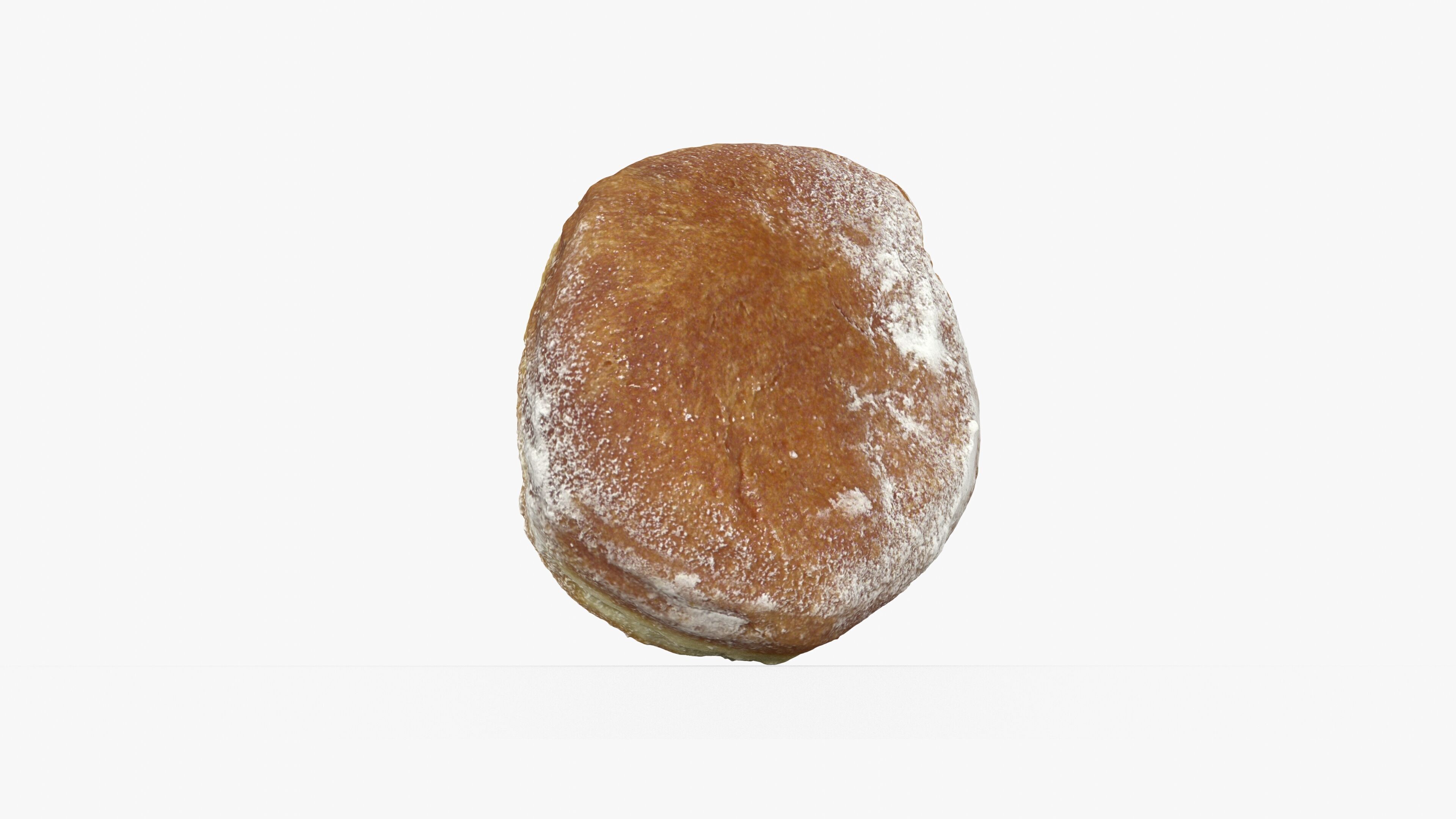 Photorealistic 3D scan of jelly donut or German Jam Doughnut Low-poly 3D model_15