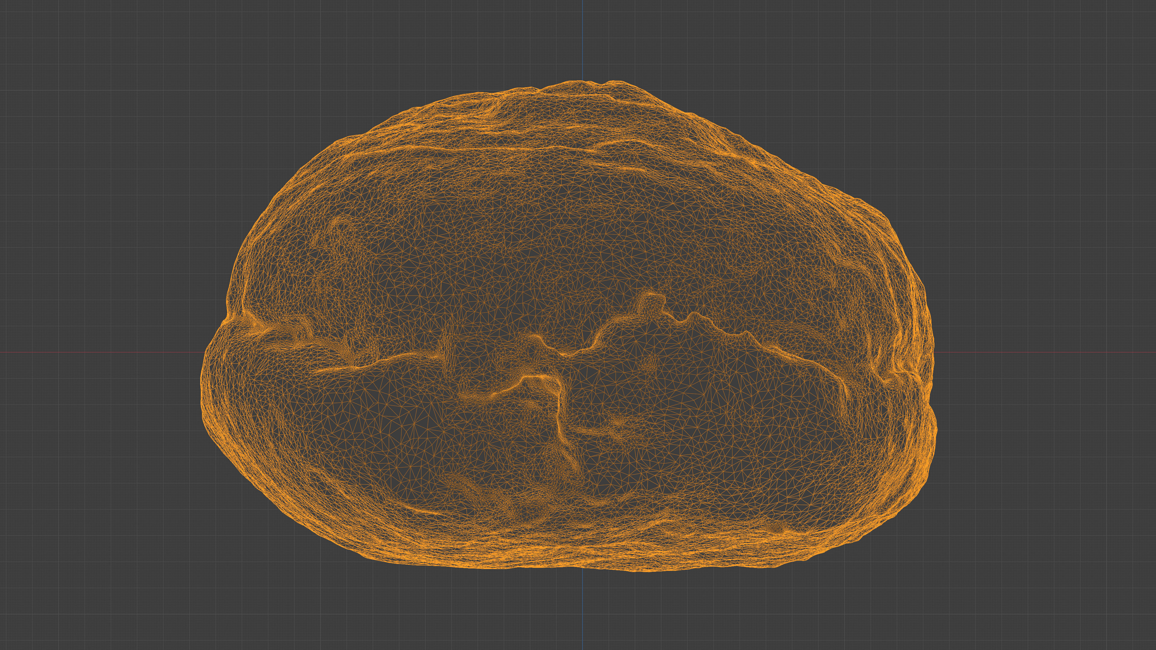 Photorealistic 3D scan of jelly donut or German Jam Doughnut Low-poly 3D model_26