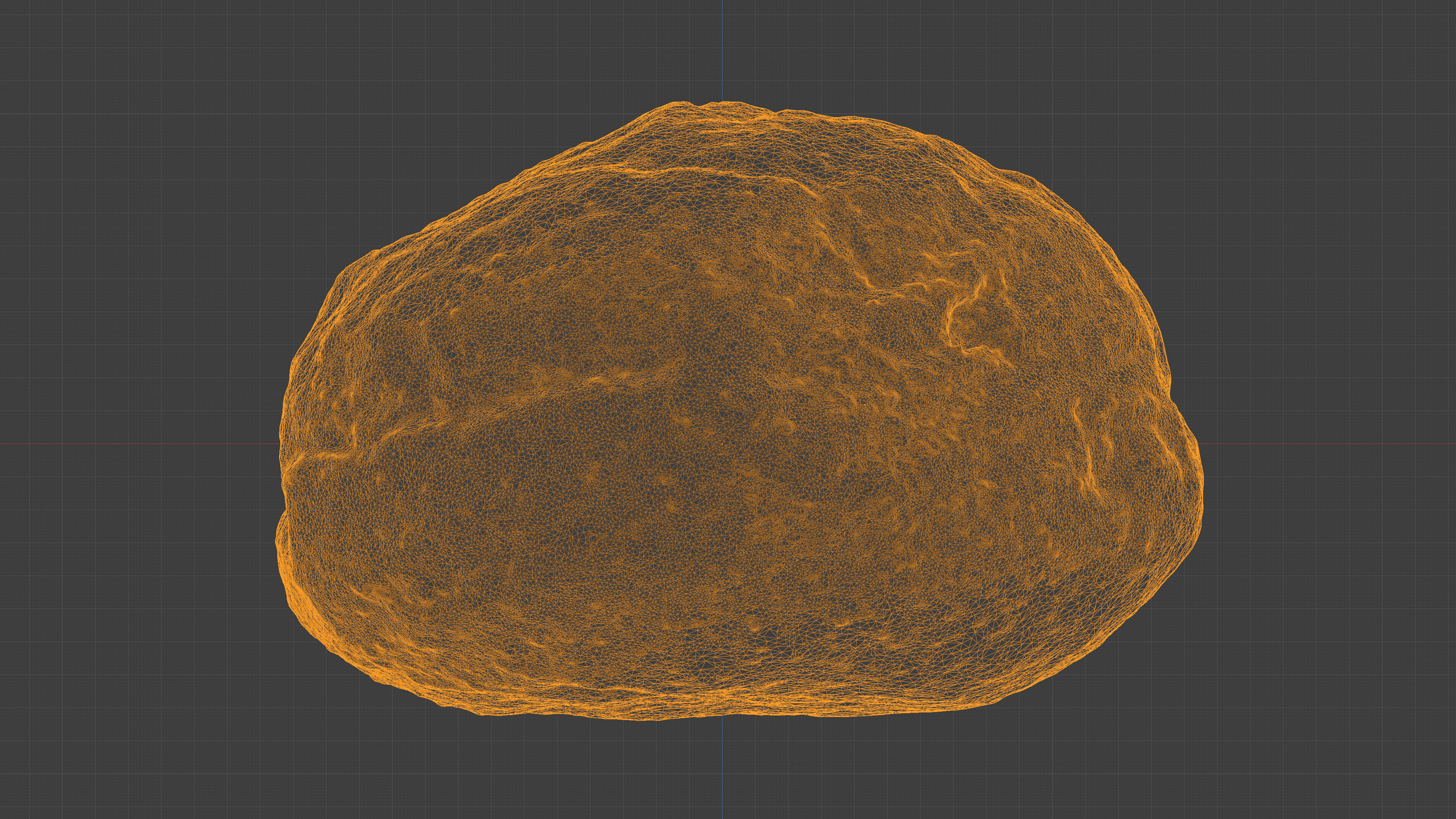 Photorealistic 3D scan of jelly donut or German Jam Doughnut Low-poly 3D model_25