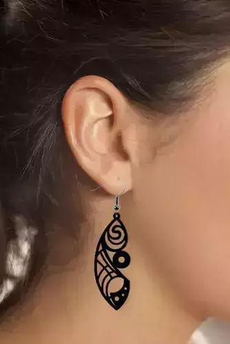 Earrings Modern Minimalist