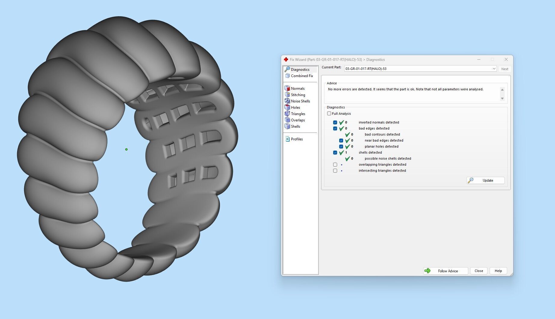 Golden Twirl Elegance 3D print model_16