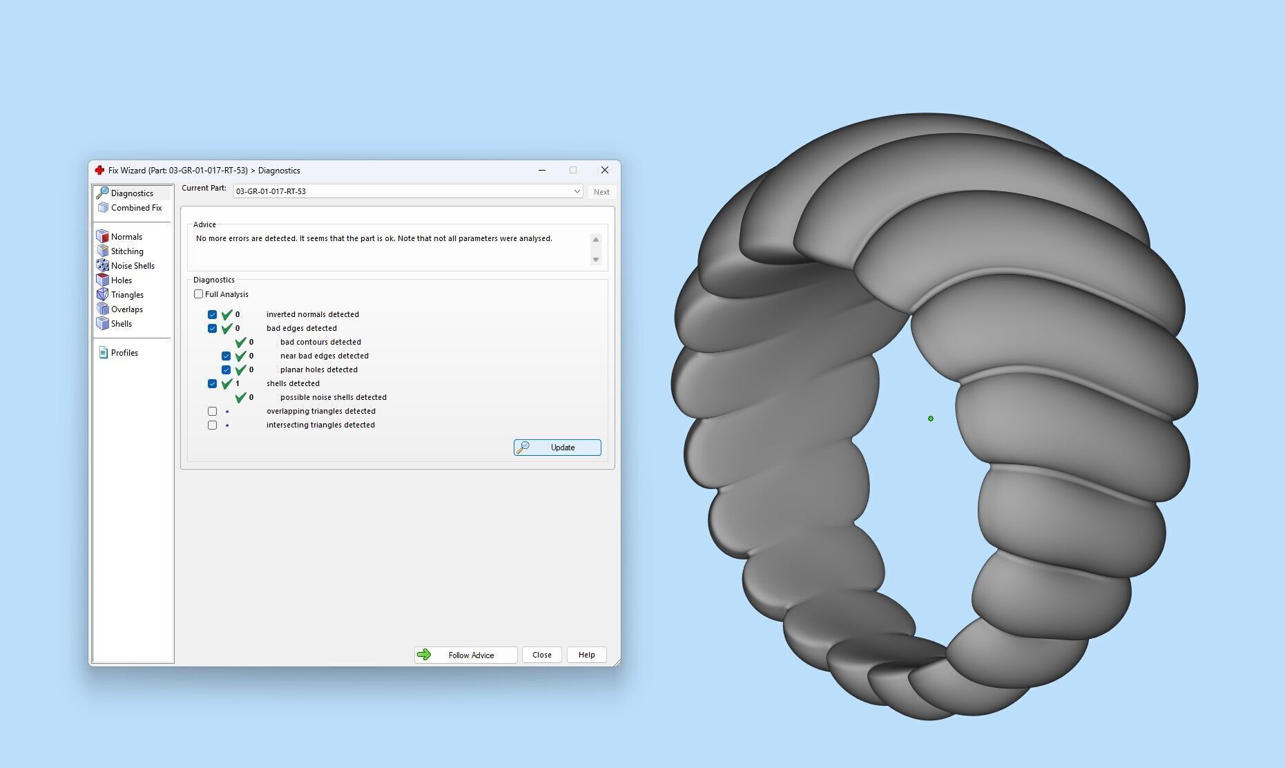 Golden Twirl Elegance 3D print model_14