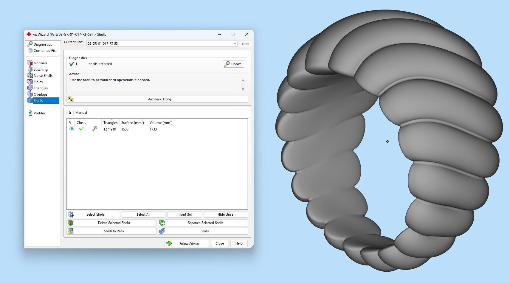 Golden Twirl Elegance 3D print model_15