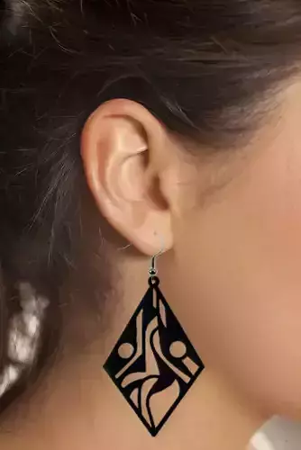 Earrings Modern Minimalist