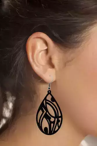 Earrings Modern Minimalist