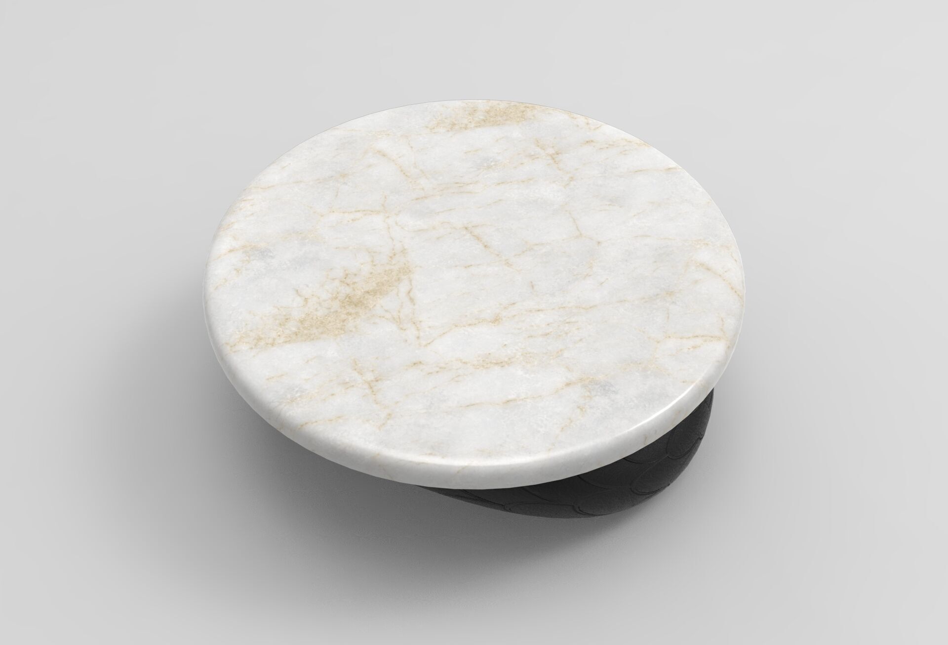 Tre Side Table Low-poly 3D model_1