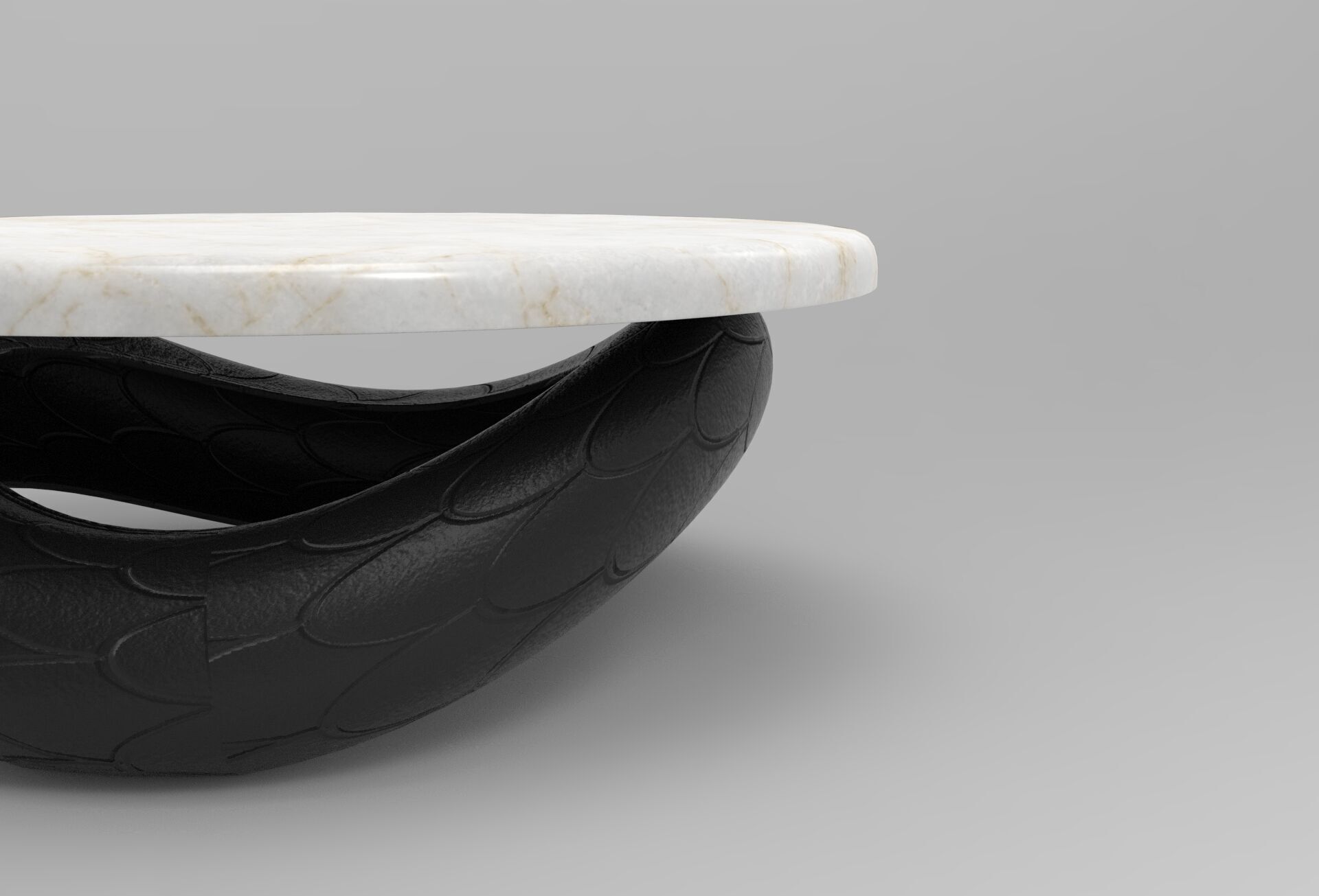 Tre Side Table Low-poly 3D model_4