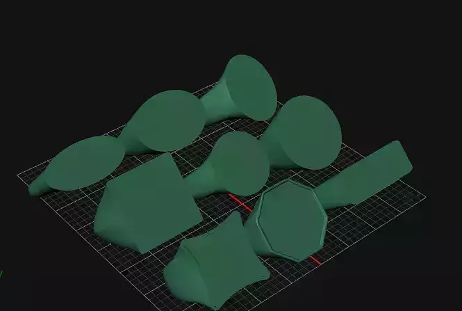 9 plain rings lightweight 