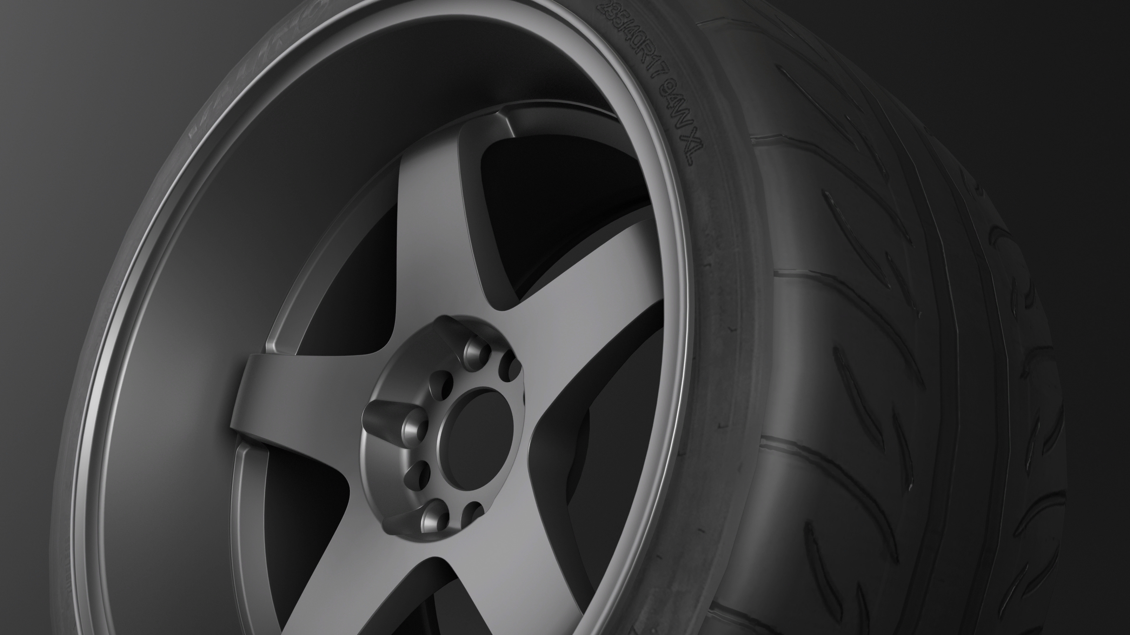 ROTA P45R3 Low-poly 3D model_6