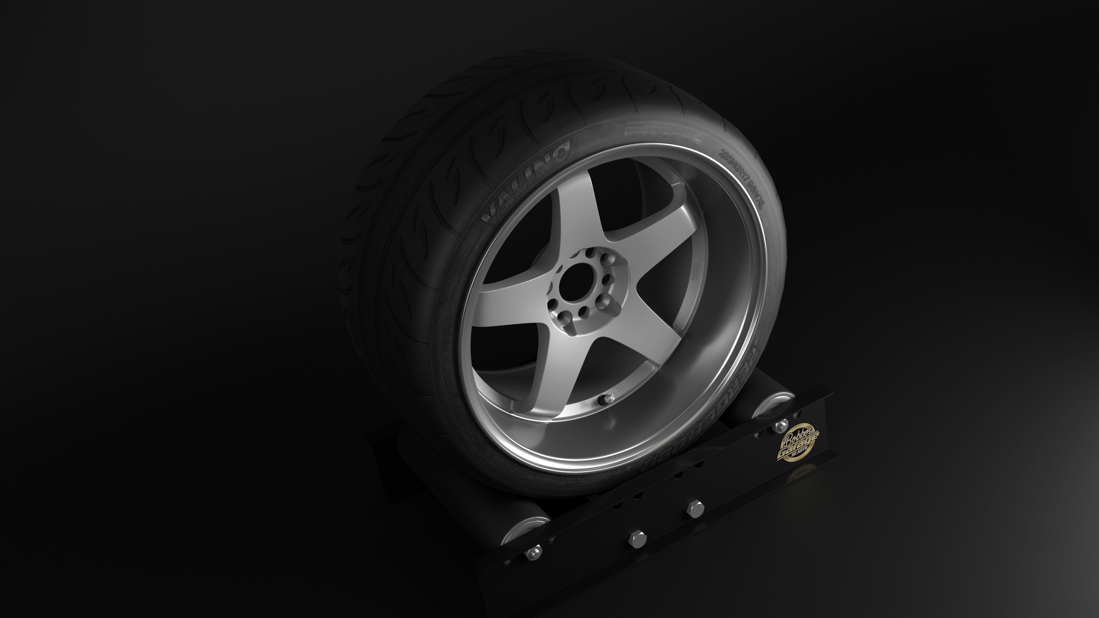 ROTA P45R3 Low-poly 3D model_11