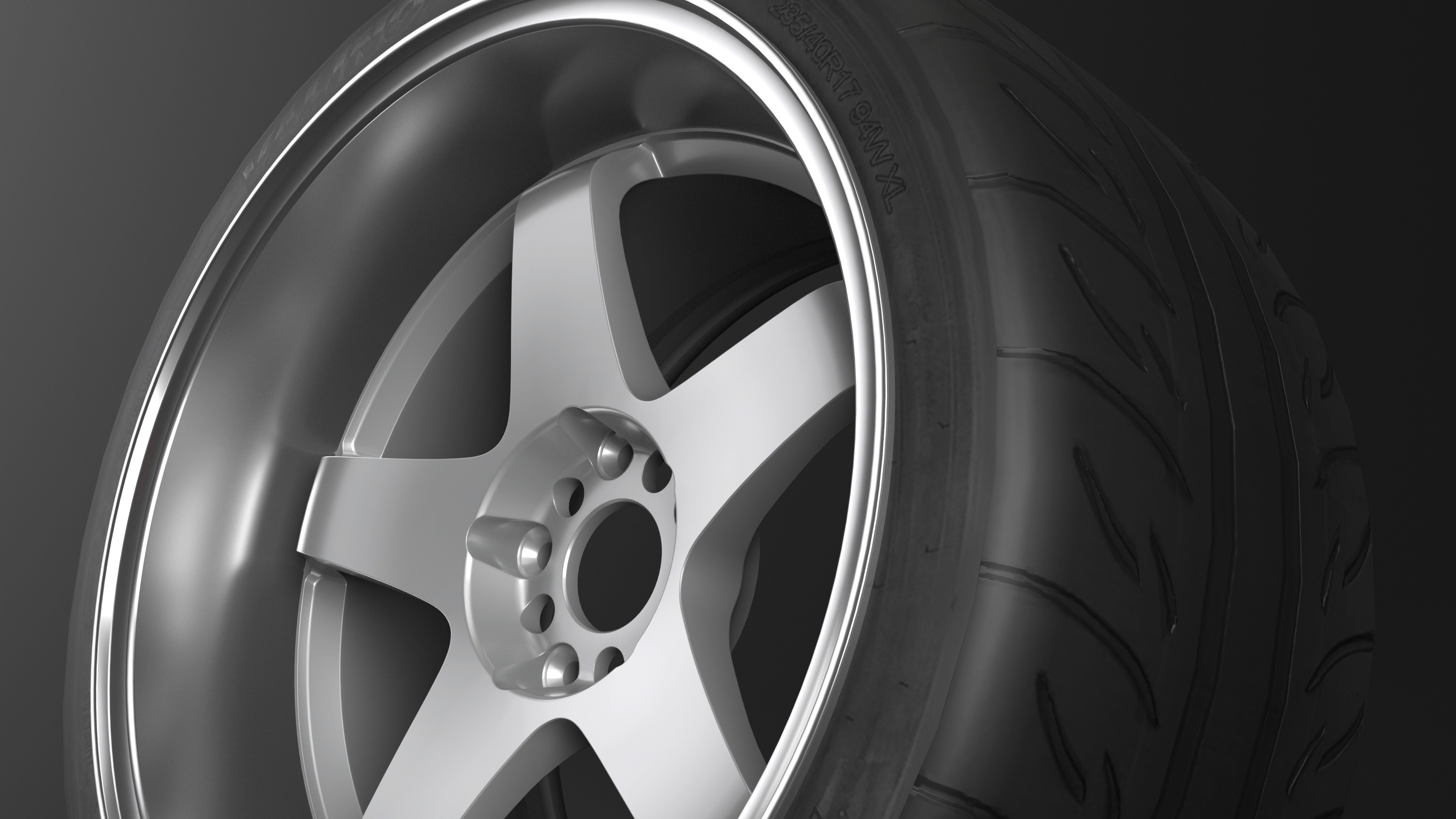 ROTA P45R3 Low-poly 3D model_9