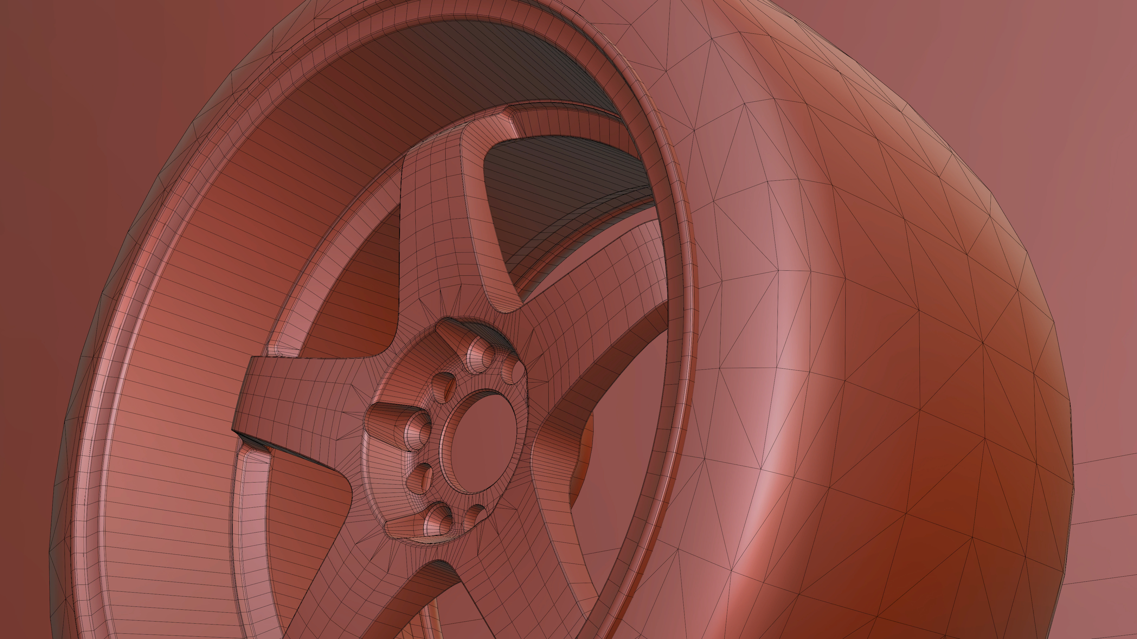 ROTA P45R3 Low-poly 3D model_12