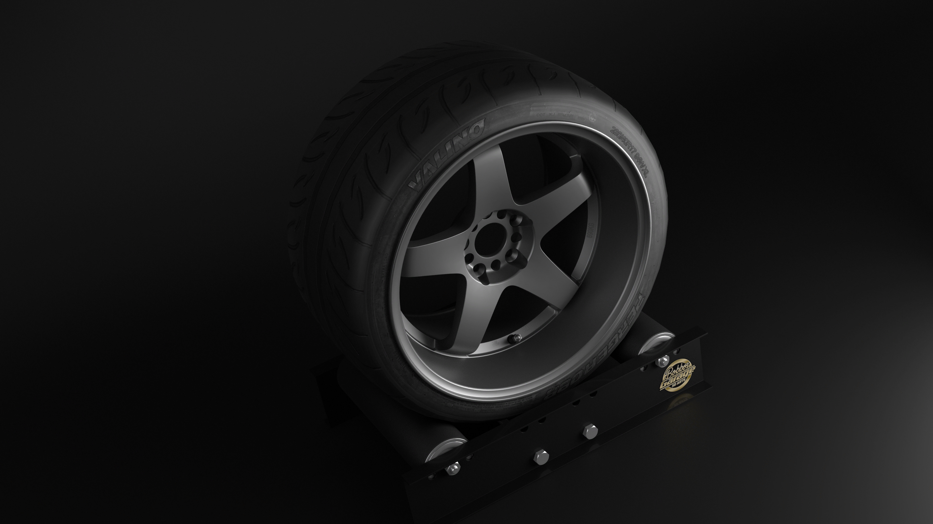 ROTA P45R3 Low-poly 3D model_8