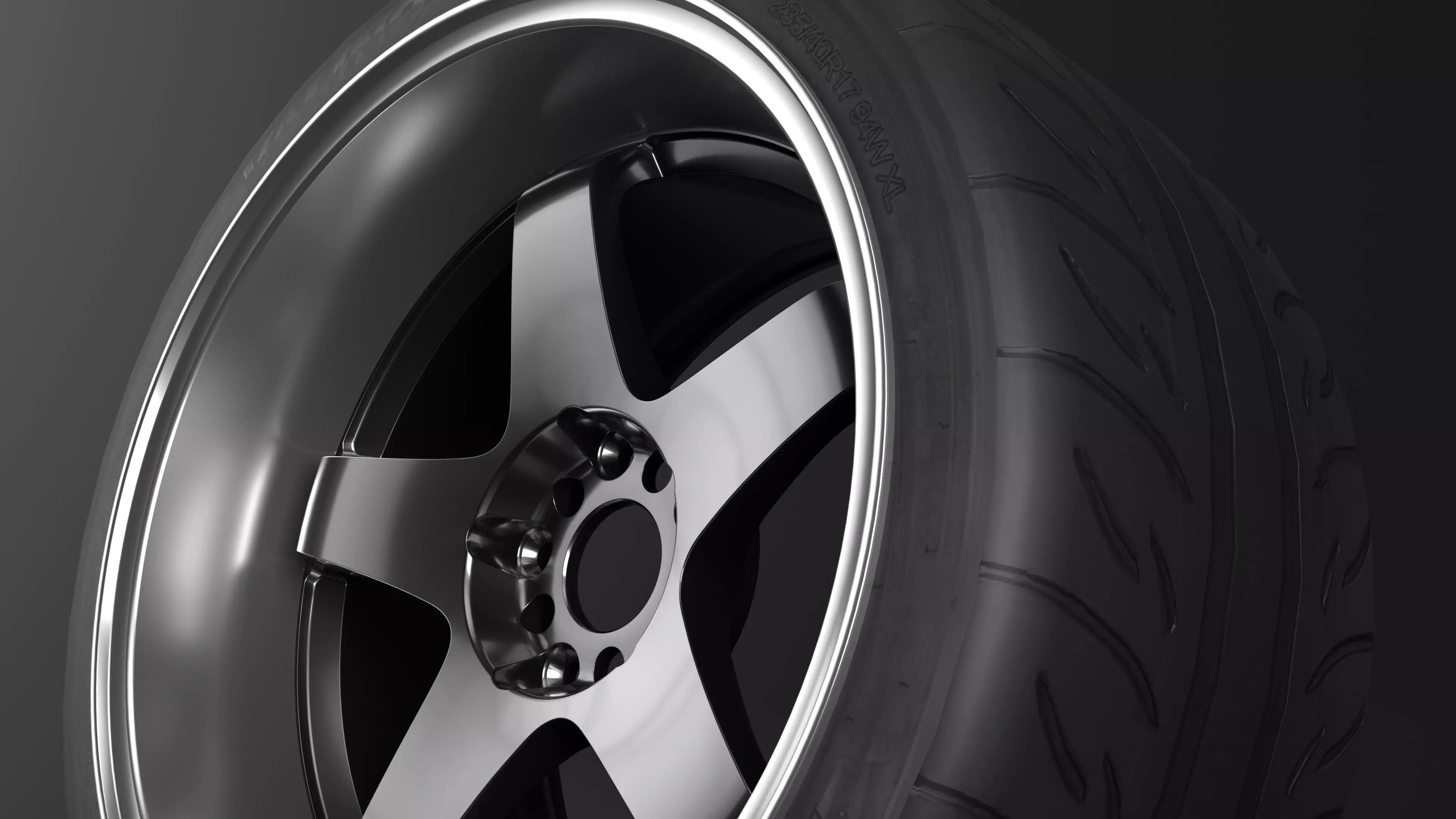 ROTA P45R3 Low-poly 3D model_0