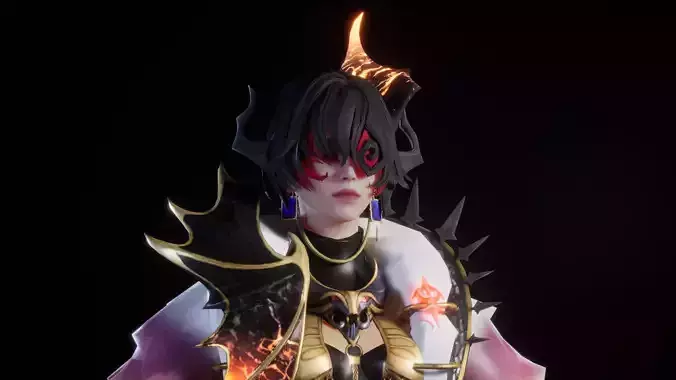 HELL QUEEN 3D MODEL
