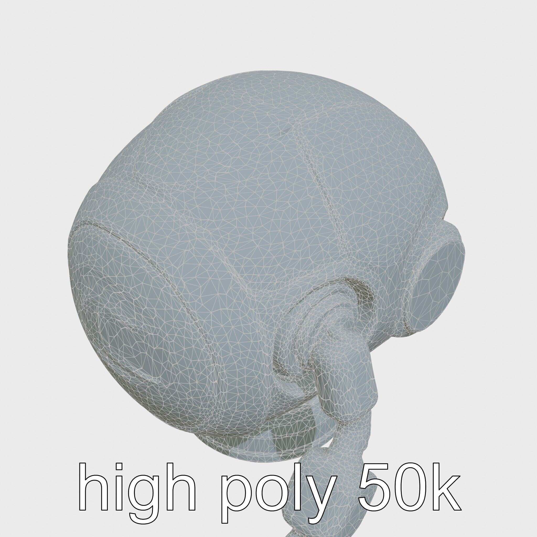 Stylish Toy Robot Assistant with Neon Indicators Low-poly 3D model_31