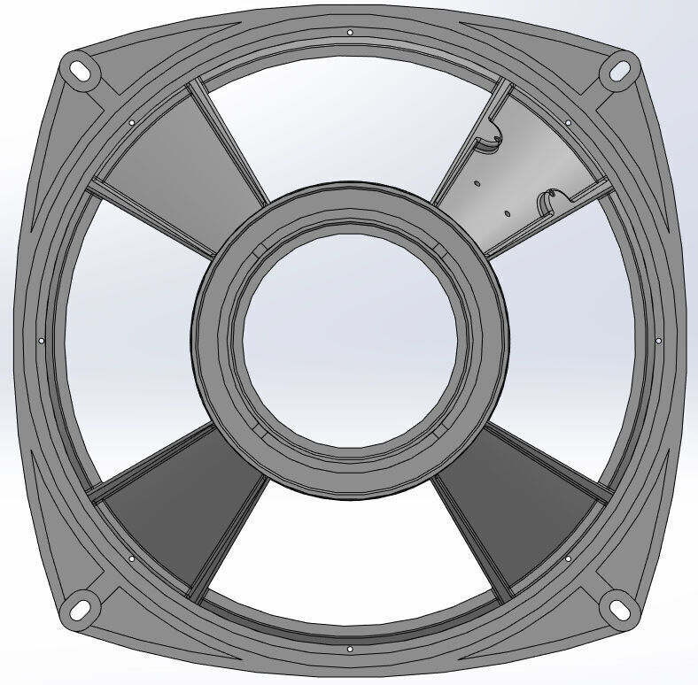 Frame from speaker 4A-32 3D print model_10