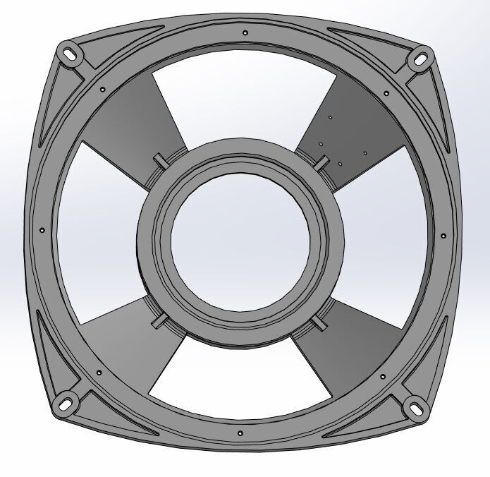 Frame from speaker 4A-32 3D print model_9