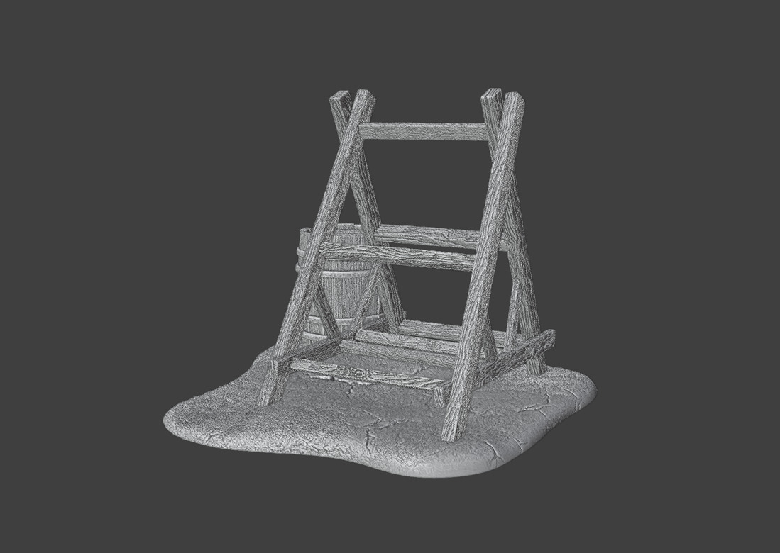 Barrels 3D print model_12