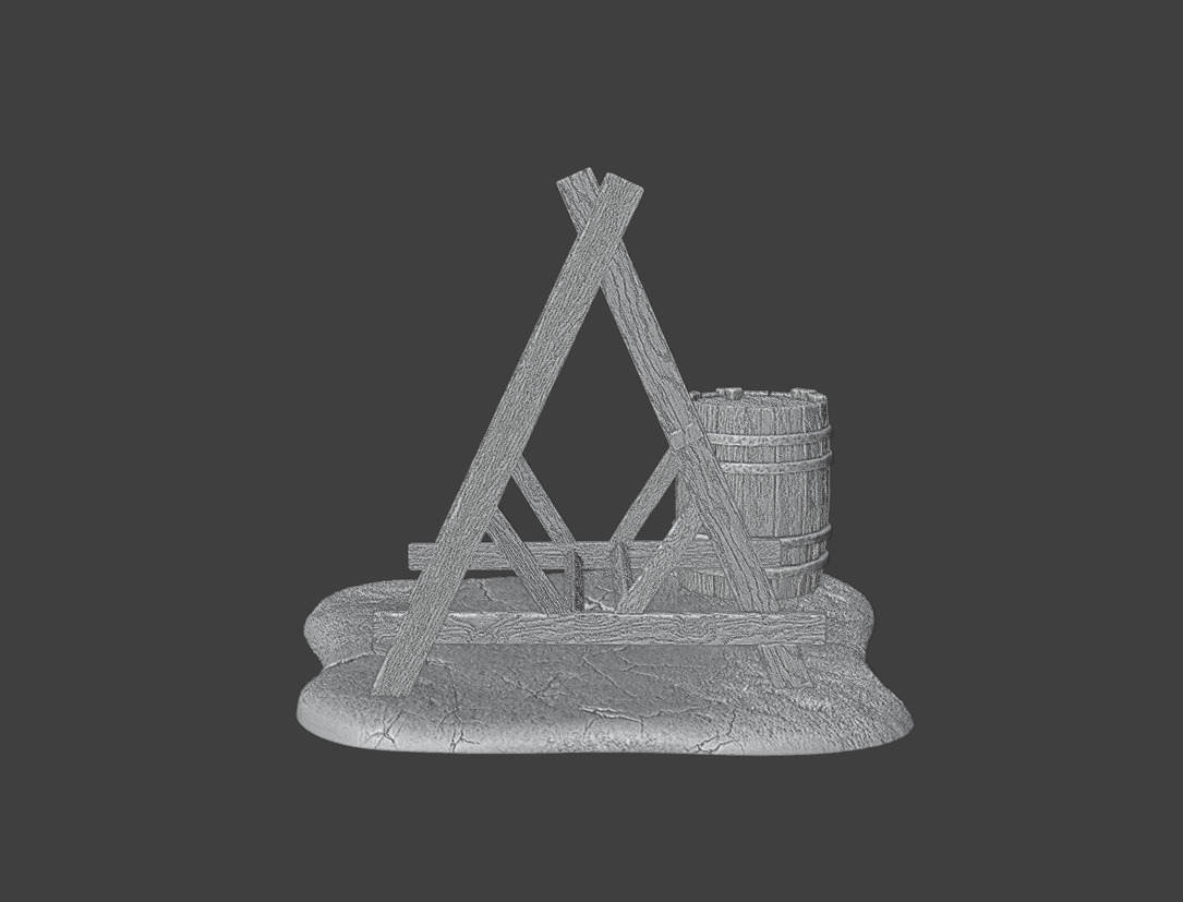Barrels 3D print model_11