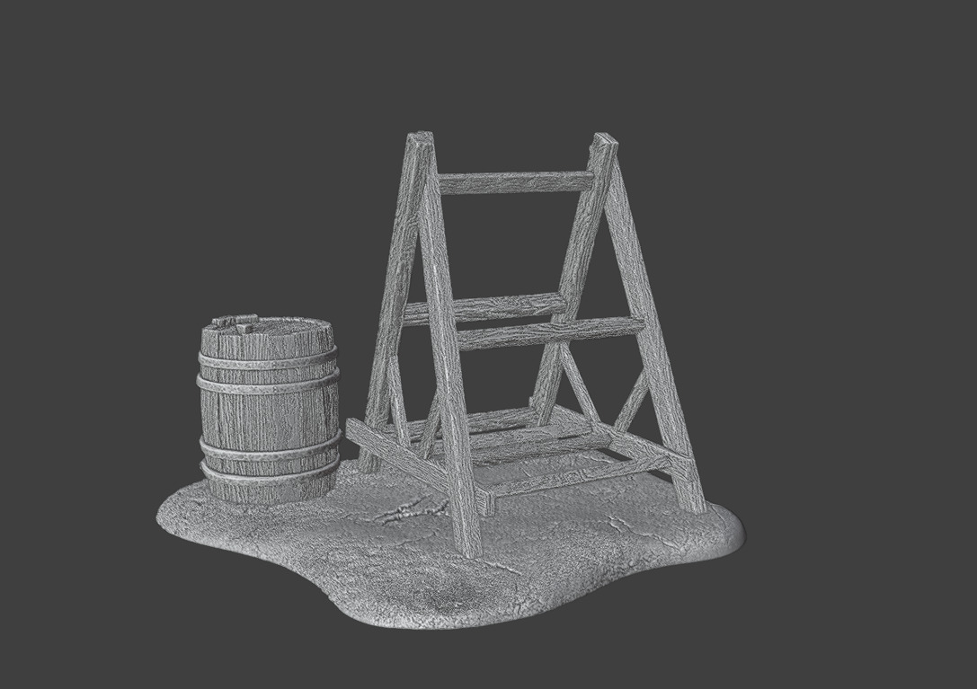 Barrels 3D print model_7