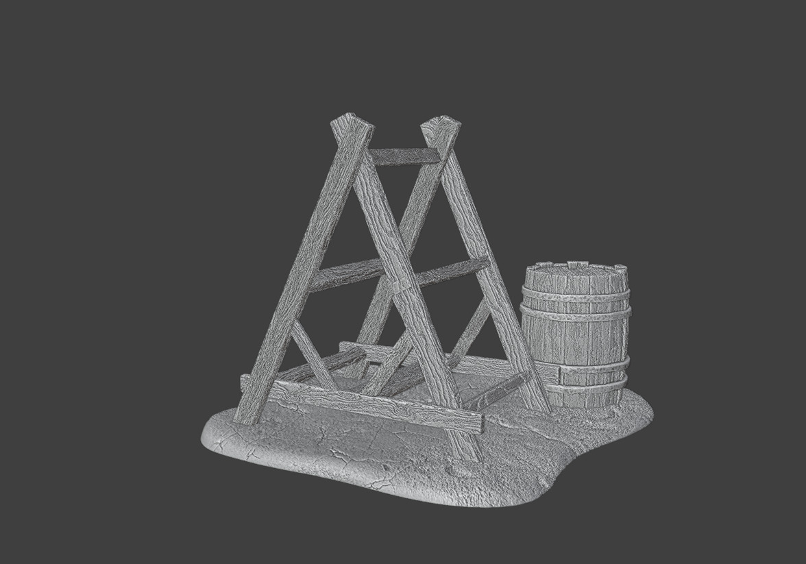 Barrels 3D print model_8