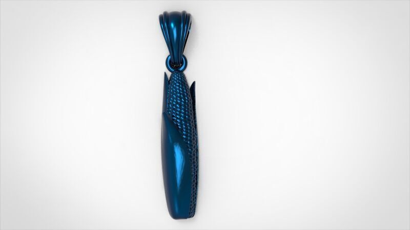 Corn pendant  3D print model_14