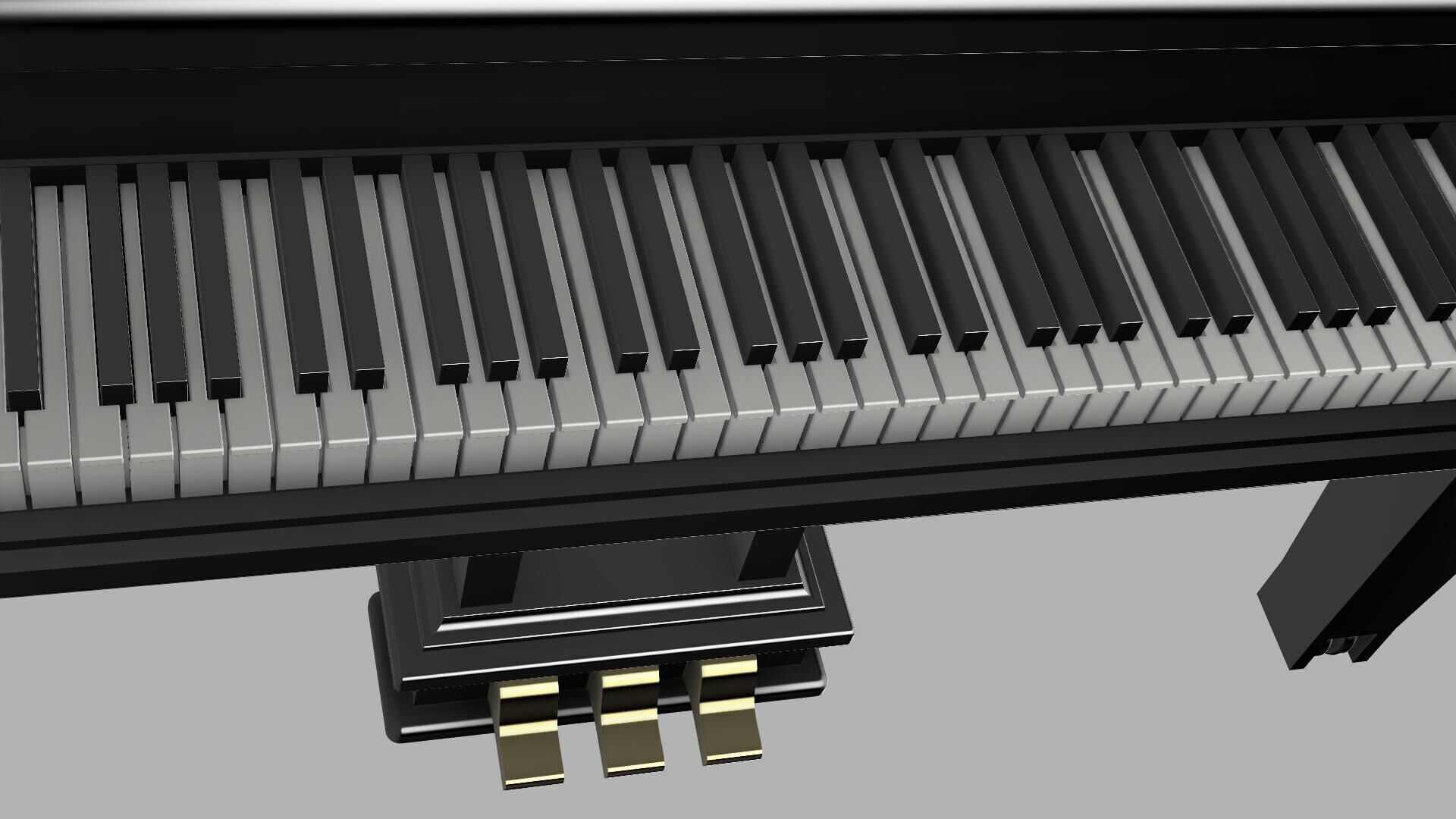 book shelf very realistc design 3D print model_1