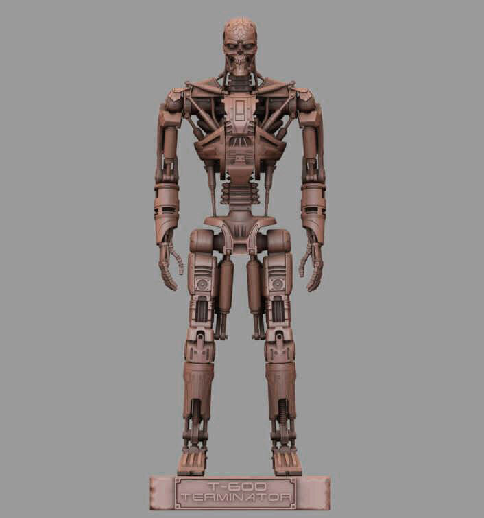 T-600 Terminator Salvation V2 3D print model_22