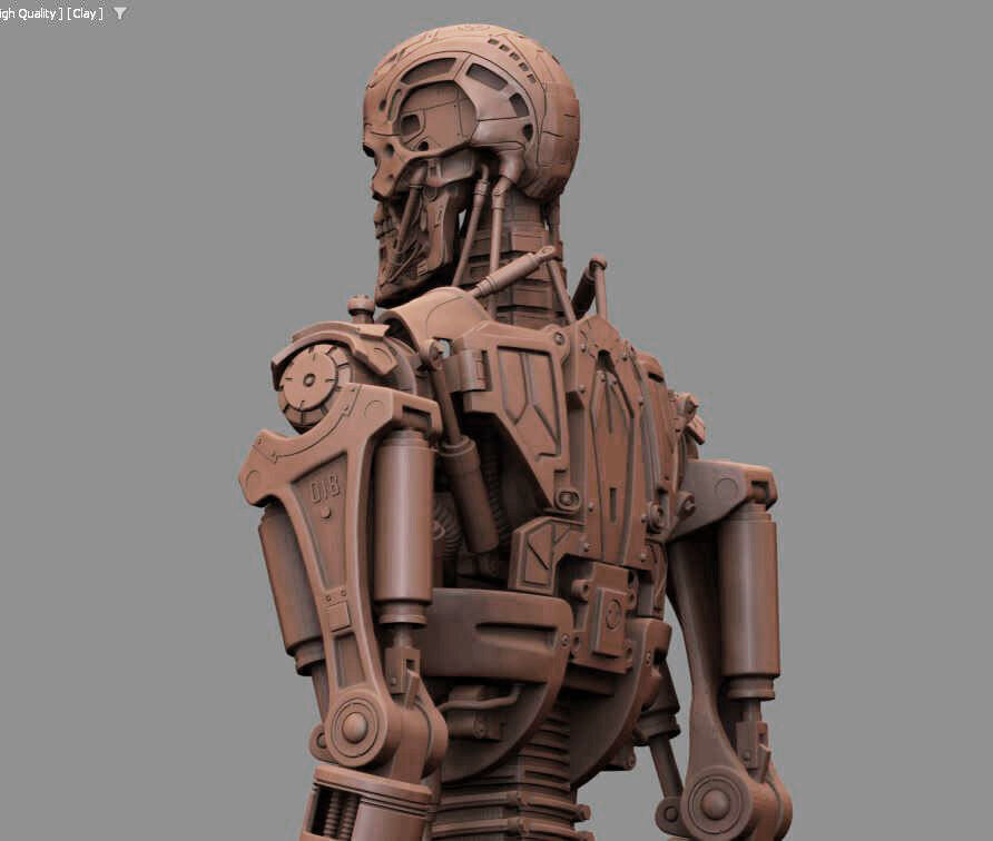 T-600 Terminator Salvation V2 3D print model_42