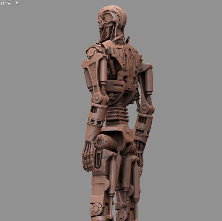 T-600 Terminator Salvation V2 3D print model_47