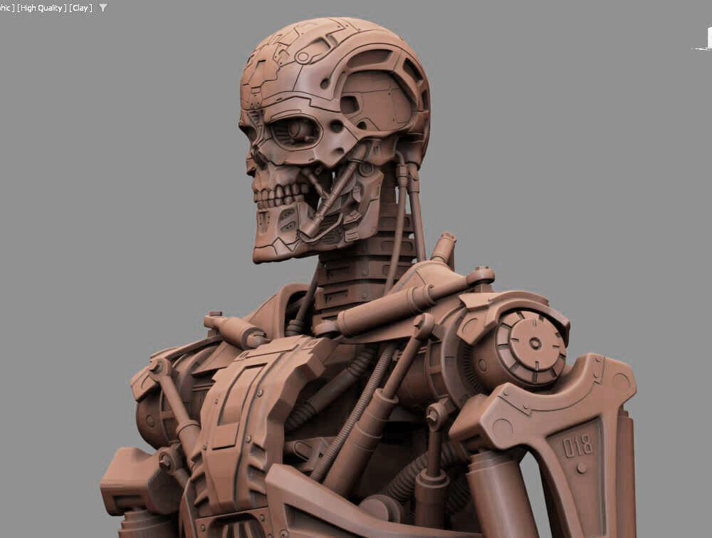 T-600 Terminator Salvation V2 3D print model_56
