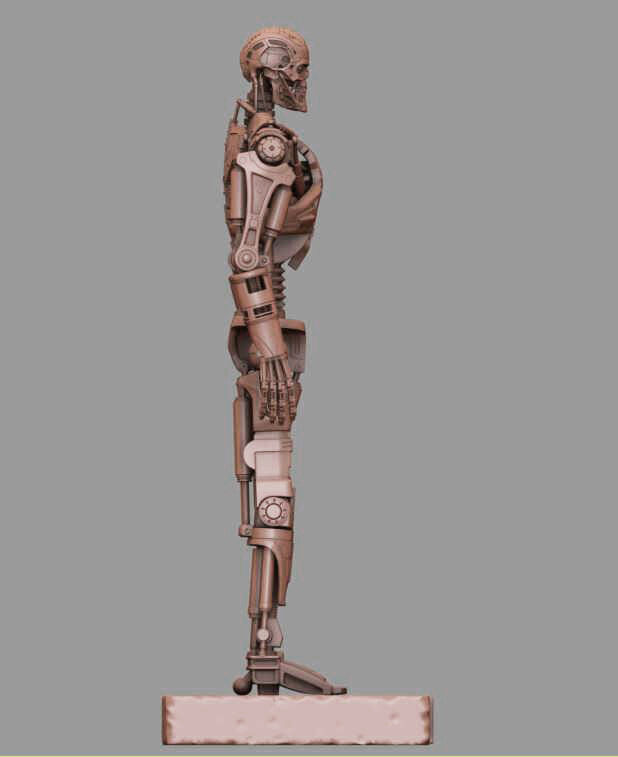 T-600 Terminator Salvation V2 3D print model_21