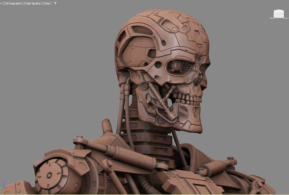 T-600 Terminator Salvation V2 3D print model_3