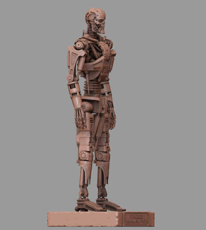 T-600 Terminator Salvation V2 3D print model_28