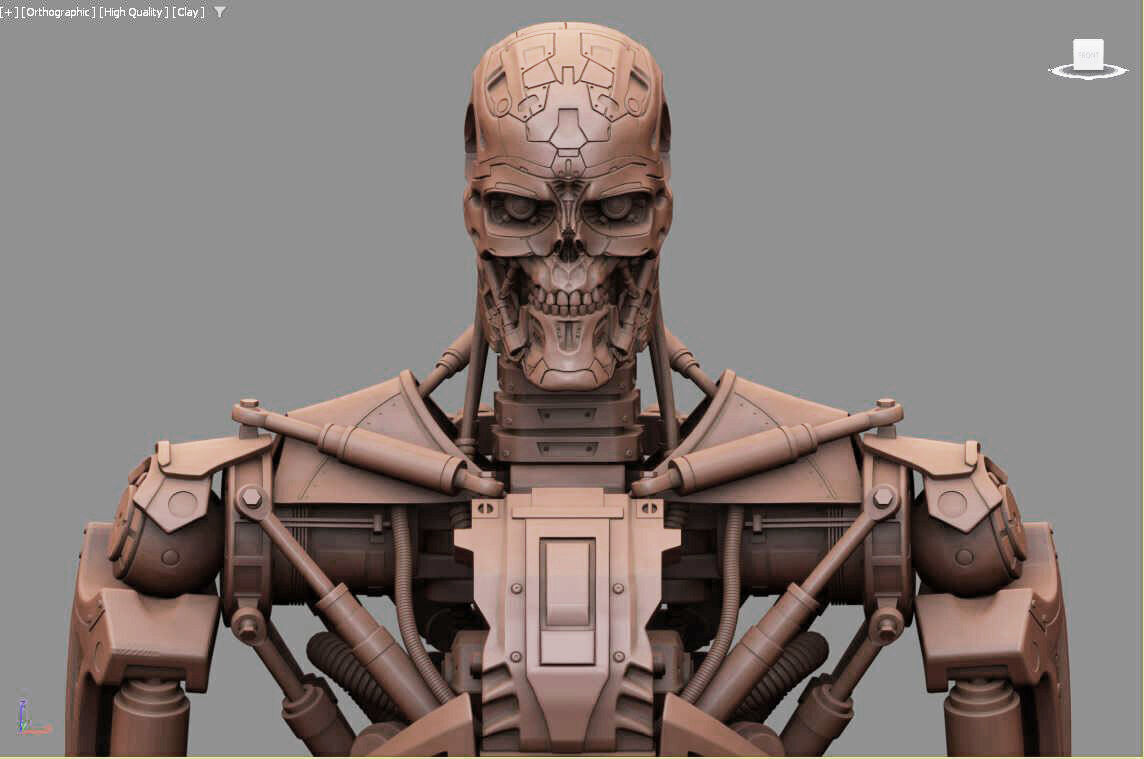 T-600 Terminator Salvation V2 3D print model_62