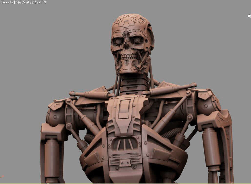 T-600 Terminator Salvation V2 3D print model_45