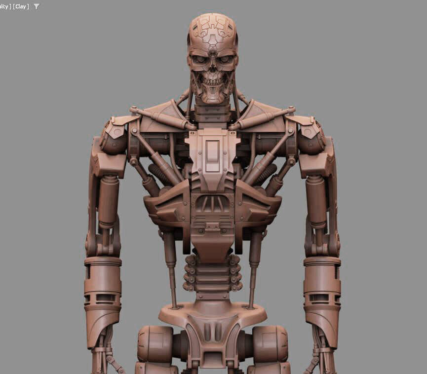 T-600 Terminator Salvation V2 3D print model_72