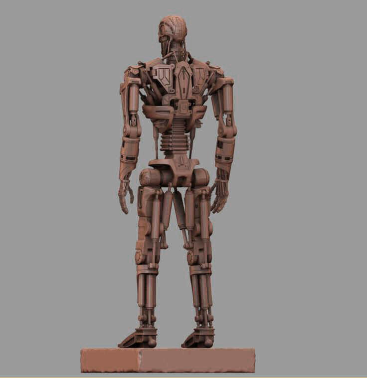 T-600 Terminator Salvation V2 3D print model_25