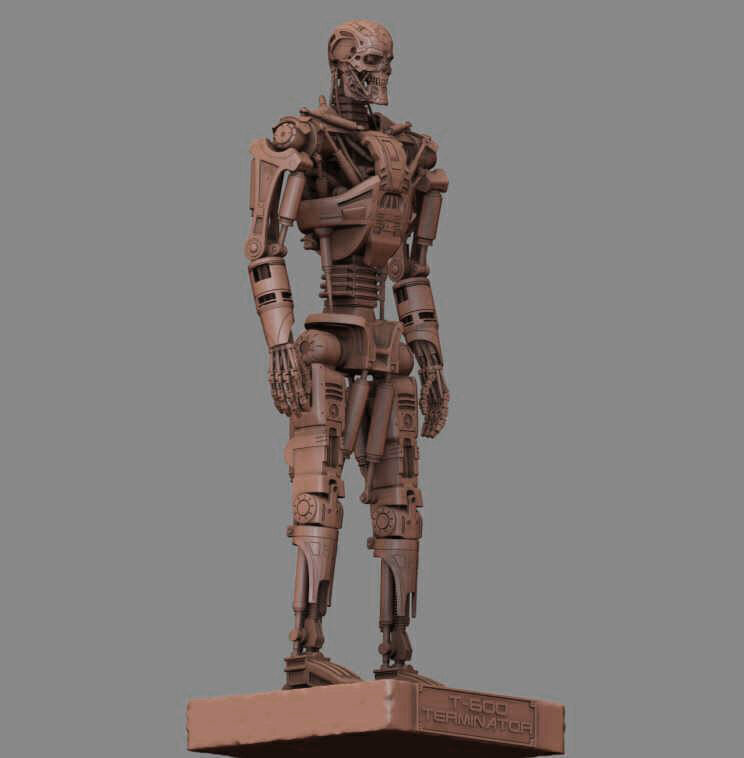 T-600 Terminator Salvation V2 3D print model_6